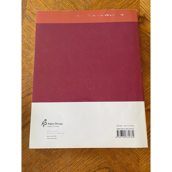 AOP Lifepac Teacher's Guide Math Language Arts - Picture 5 of 12